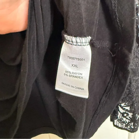 Lemon Tart Lace Bell Sleeve Blouse - Picture 5 of 6